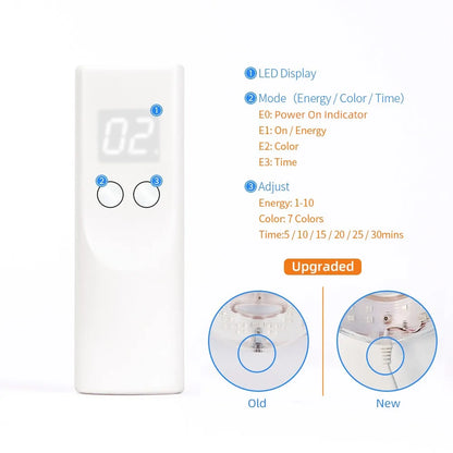 Mascara skincare.(7 Colors LED Photon Therapy Facial Mask)